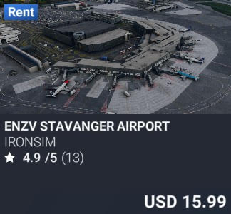 ENZV Stavanger Airport by IronSim. USD 15.99. Update on PC and Xbox