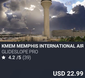 KMEM Memphis International Airport by Glideslope Pro. USD 22.99. Update on PC and Xbox