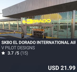 SKBO El Dorado International Airport FS2024 by V Pilot Designs. USD 21.99. Update on PC and Xbox