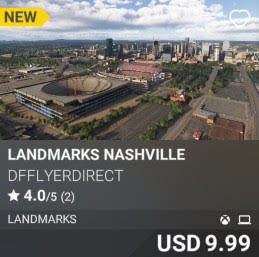 Landmarks Nashville by dfflyerdirect. USD 9.99. New on PC and Xbox