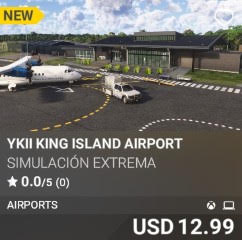 YKII King Island Airport by Simulaci&oacute;n Extrema. USD 12.99. New on PC and Xbox