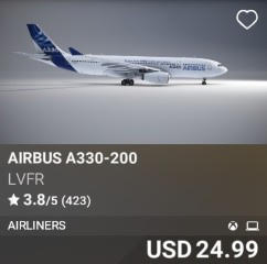 Airbus A330-200 by lvfr. USD 24.99. Update on PC and Xbox