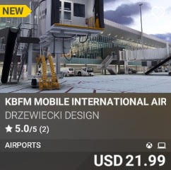 KBFM Mobile International Airport by Drzewiecki Design. USD 21.99. New on PC and Xbox