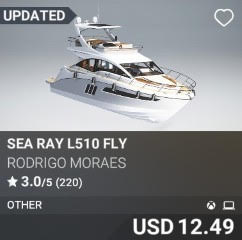 Sea Ray L510 Fly by Rodrigo Moraes. USD 12.49. Update on PC and Xbox