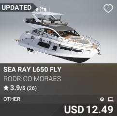 Sea Ray L650 Fly by Rodrigo Moraes. USD 12.49. Update on PC and Xbox