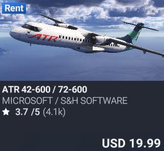 ATR 42-600 / 72-600 by Microsoft / S&H Software. USD 19.99. Update on Xbox
