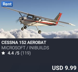 Cessna 152 Aerobat by Microsoft / iniBuilds. USD 9.99. Update on PC and Xbox