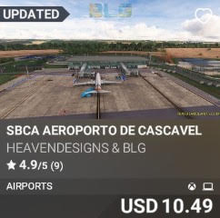SBCA AEROPORTO DE CASCAVEL by Heavendesigns & BLG. USD 10.49. Update on PC and Xbox
