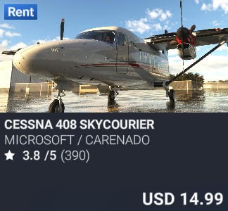Cessna 408 SkyCourier by Microsoft / Carenado. USD 14.99. Update on PC and Xbox