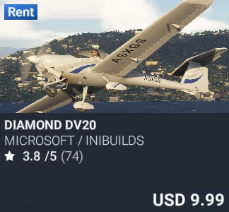 Diamond DV20 by Microsoft / iniBuilds. USD 9.99. Update on PC and Xbox