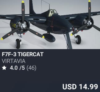 F7F-3 Tigercat by Virtavia. USD 14.99. New on Xbox