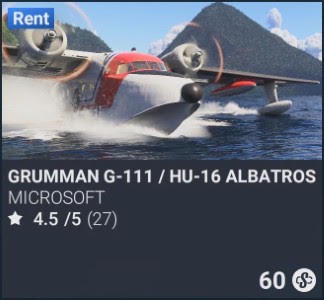 Grumman G-111 / HU-16 Albatross by Microsoft. SC 60. Update on PS5