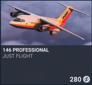 146 Professional by Just Flight. SC 280. New on PS5