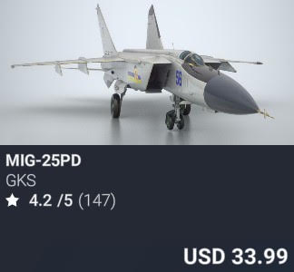 MiG-25PD by GKS. USD 33.99. New on PC and Xbox