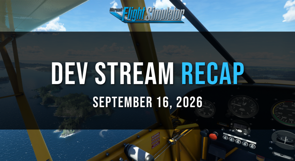 Dev Stream Recap - September 2026