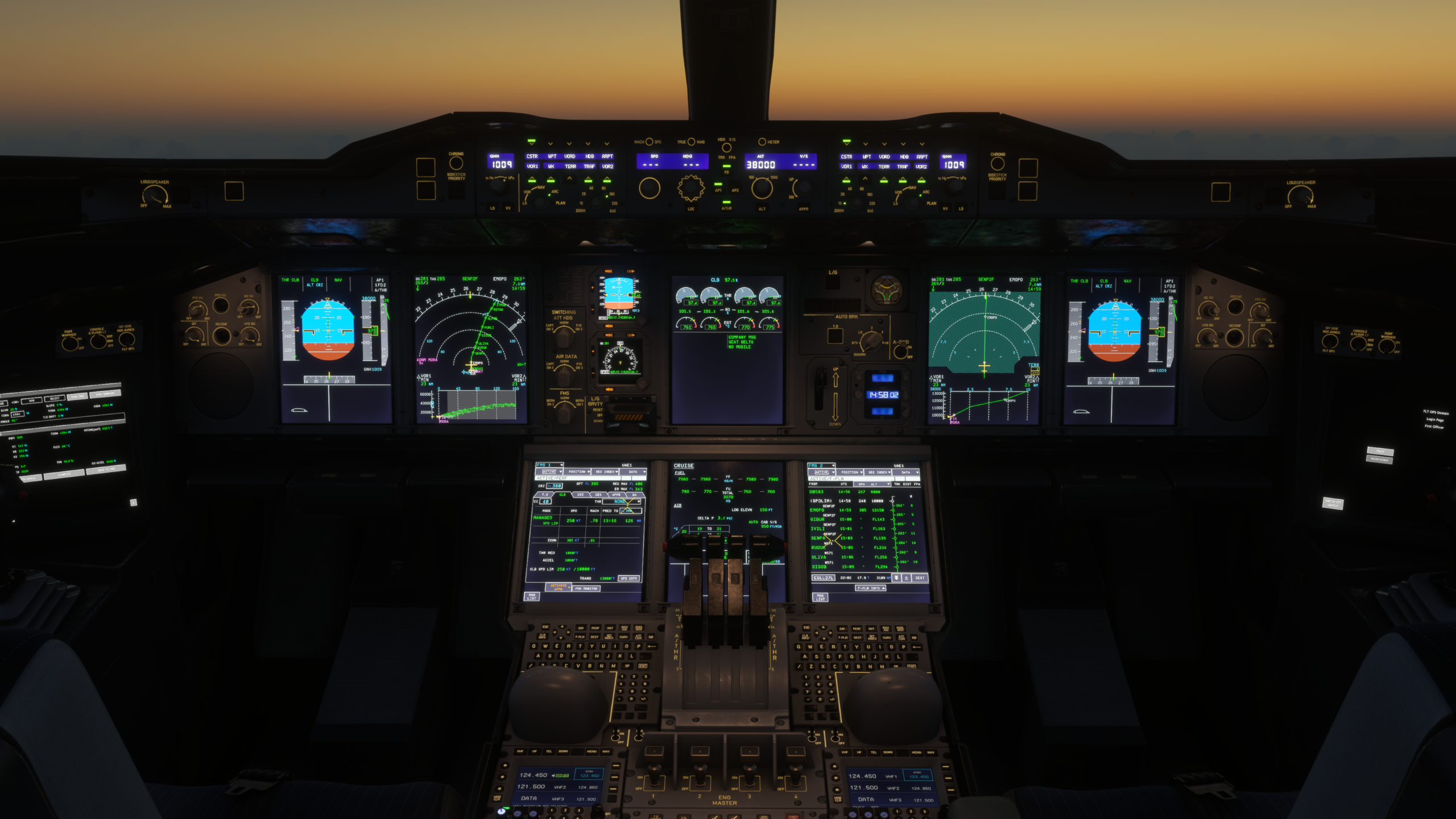 iniBuilds A380 Airliner Cockpit
