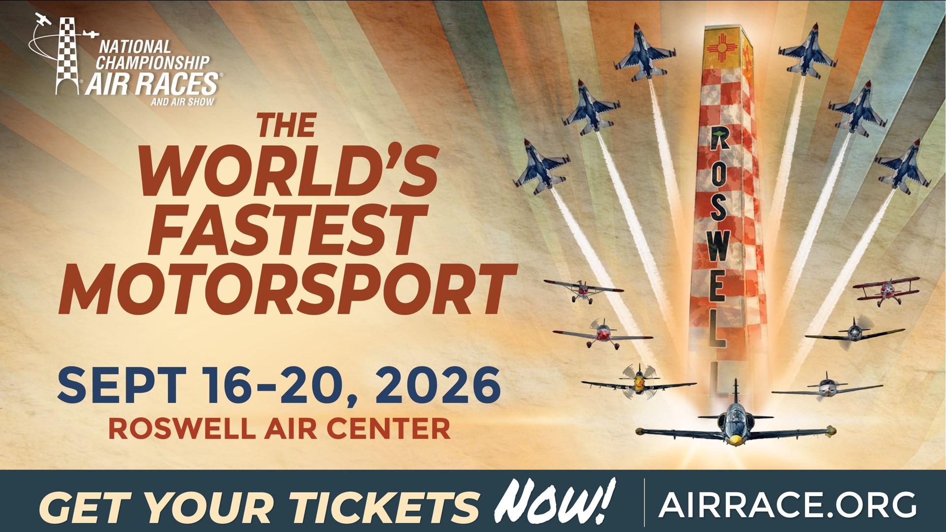 National Championship Air Races Banner