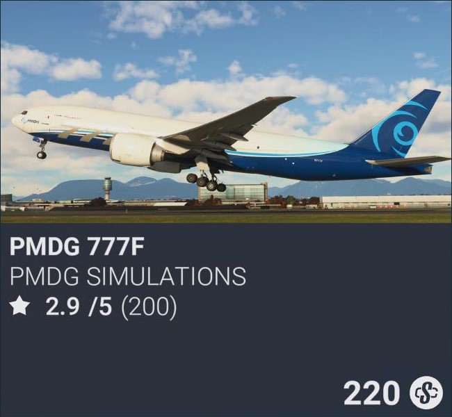PMDG 777F by PMDG Simulations. SC 220. Update on PS5