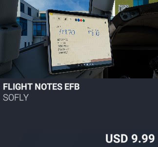Flight Notes EFB by SoFly. USD 9.99. New on PC and Xbox