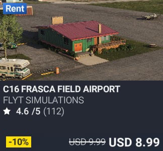 C16 FRASCA FIELD AIRPORT by FLYT Simulations. USD 9.99. New on PC and Xbox