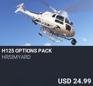 H125 Options Pack by HRSimYard. USD 24.99. New on PC and Xbox