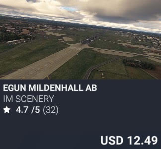 EGUN Mildenhall AB by IM Scenery. USD 12.49. New on PC and Xbox
