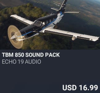 TBM 850 SOUND PACK by Echo 19 Audio. USD 16.99. New on PC and Xbox
