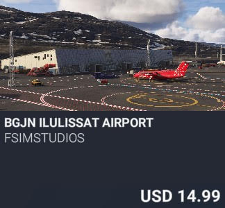 BGJN Ilulissat Airport by FSimStudios. USD 14.99. New on PC and Xbox