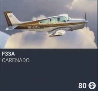 F33A by Carenado. SC 80. New on PS5