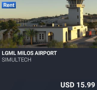 LGML Milos Airport by Simultech. USD 15.99. New on PC and Xbox