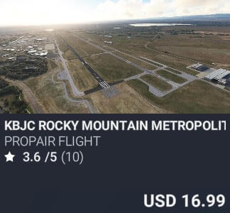 KBJC Rocky Mountain Metropolitan Airport MSFS24 by Propair Flight. USD 16.99. Update on PC and Xbox