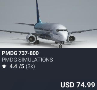 PMDG 737-800 by PMDG Simulations. USD 74.99. Update on PC and Xbox