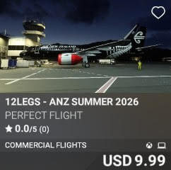 12LEGS - ANZ SUMMER 2026 by Perfect Flight. USD 9.99. New on PC and Xbox