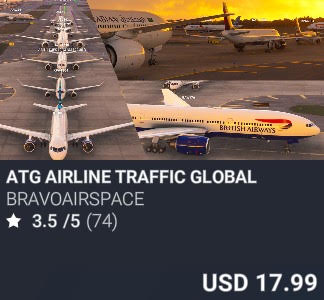 ATG Airline Traffic Global by BravoAirspace. USD 17.99. Update on PC and Xbox