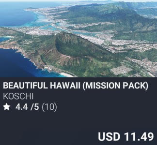 Beautiful Hawaii (Mission Pack) by Koschi. USD 11.49. Update on PC and Xbox