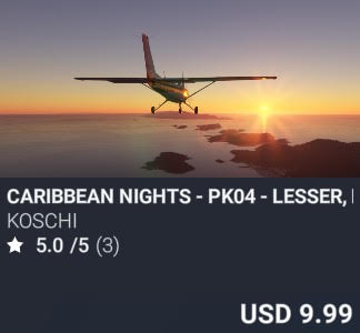 Caribbean Nights - PK04 - Lesser, Leeward Antilles by Koschi. USD 9.99. Update on PC and Xbox