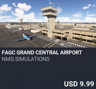FAGC Grand Central Airport by NMG Simulations. USD 9.99. Update on PC and Xbox