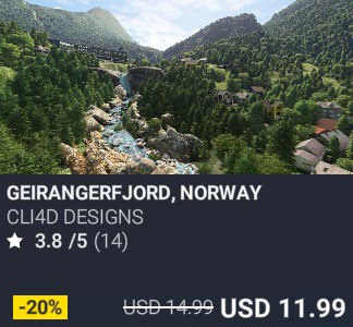 Geirangerfjord, Norway by cli4d designs. USD 14.99. Update on PC and Xbox