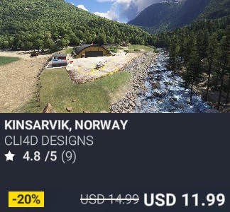 Kinsarvik, Norway by cli4d designs. USD 14.99. Update on PC and Xbox