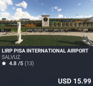 LIRP Pisa International Airport by Salvuz. USD 15.99. Update on PC and Xbox