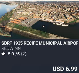 SBRF 1935 RECIFE MUNICIPAL AIRPORT by Redwing. USD 6.99. Update on PC and Xbox