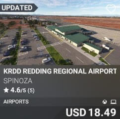 KRDD REDDING REGIONAL AIRPORT by KOUBILAI DESIGN. USD 18.49. Update on PC and Xbox