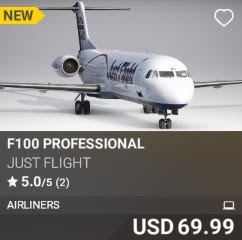F100 Professional by Just Flight. USD 69.99. New on PC