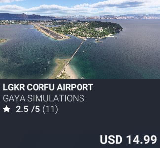 LGKR Corfu Airport by Gaya Simulations. USD 14.99. Update on PC and Xbox