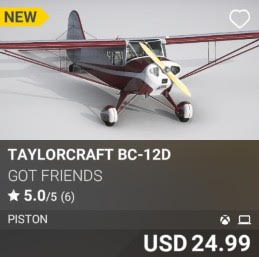 Taylorcraft BC-12D by Got Friends. USD 24.99. New on PC and Xbox