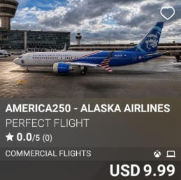 AMERICA250 - Alaska Airlines by Perfect Flight. USD 9.99. New on PC and Xbox