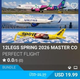 12LEGS SPRING 2026 MASTER COLLECTION #1 by Perfect Flight. USD 19.99. New on PC and Xbox
