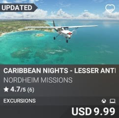 Caribbean Nights - Lesser Antilles, Puerto Rico by Nordheim Missions. USD 9.99. Update on PC and Xbox
