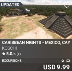 Caribbean Nights - Mexico, Caymans, Jamaica, Cuba by Koschi. USD 9.99. Update on PC and Xbox