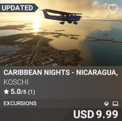 Caribbean Nights - Nicaragua, Honduras, Belize by Koschi. USD 9.99. Update on PC and Xbox